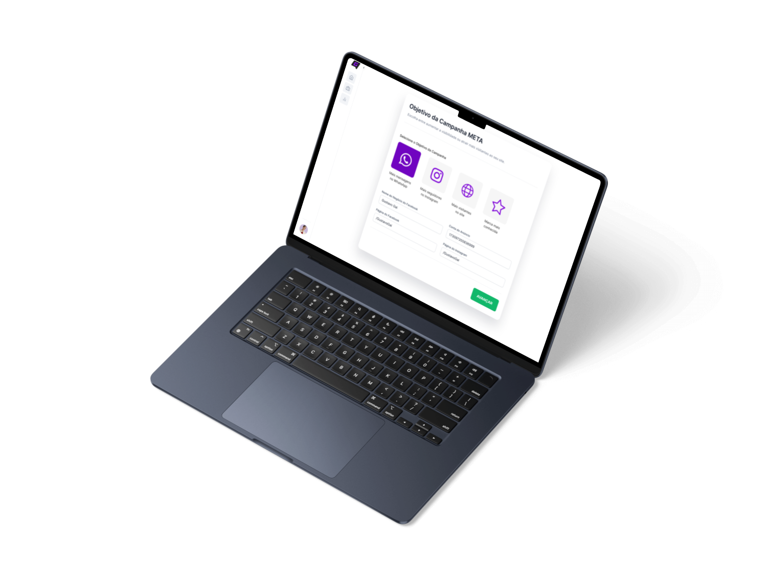 Laptop com plataforma Gaksa